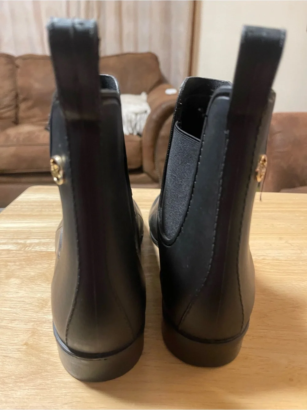 MICHAEL KORS Chelsea Ankle Boots Women's 8 Black